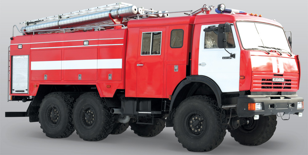 Автоцистерна пожарная АЦ-5,0-40 (КамАЗ-5350)-20ВР