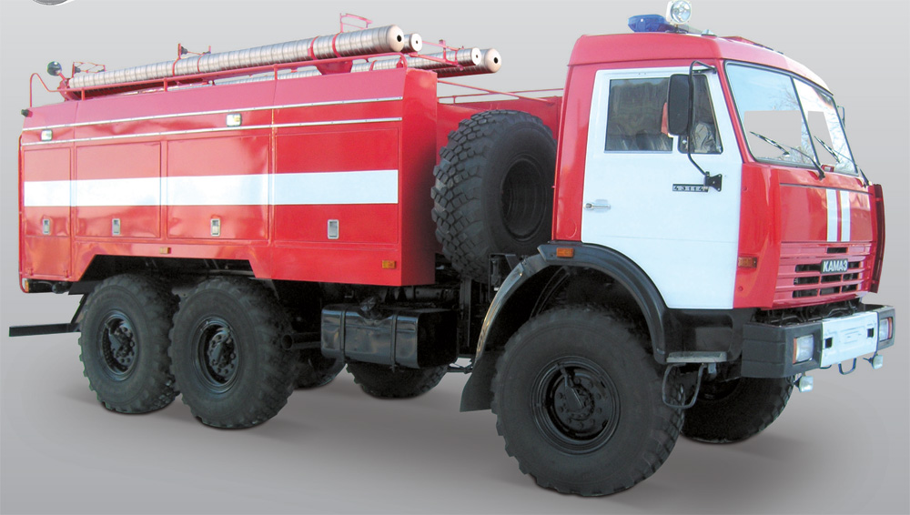 Автоцистерна пожарная АЦ-6,0-40 (КамАЗ-43114)