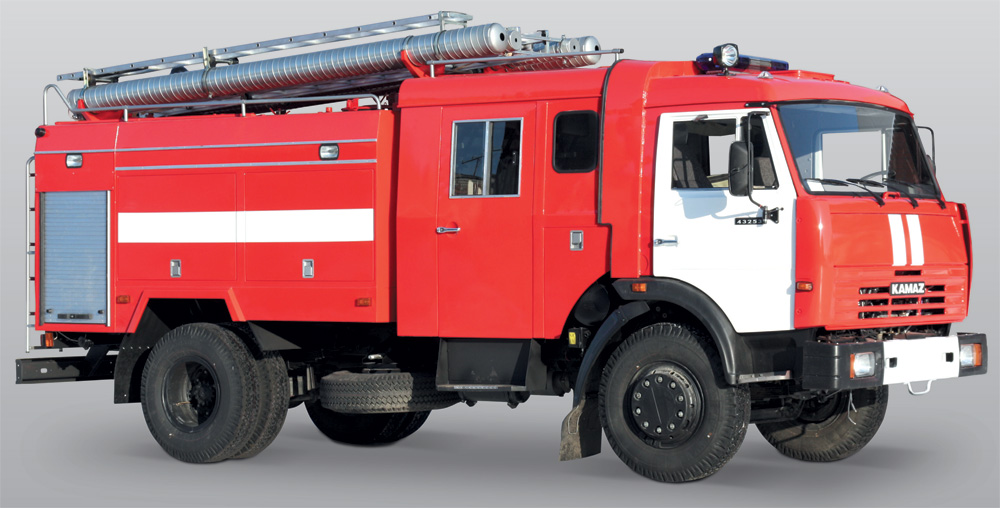 Автоцистерна пожарная АЦ-5,0-60 (КамАЗ-43253)