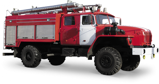 Автоцистерна пожарная АЦ-4,0-60 (Урал-43206)