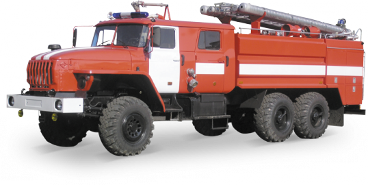 Автоцистерна пожарная АЦ-8,0-40 (Урал-4320)